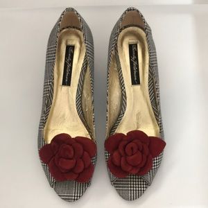 Beverly Feldman Peep Toe Wedge